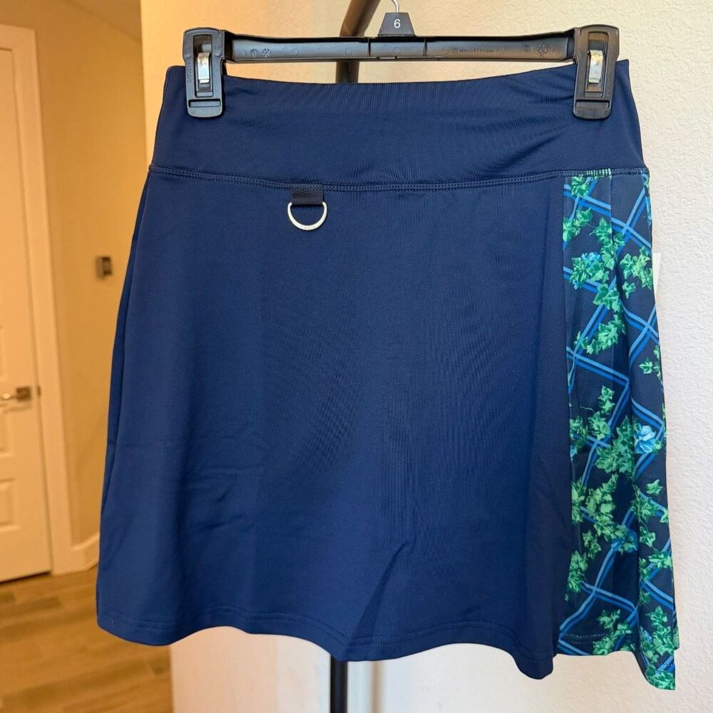 Tuckernuck Helen English Ivy 17in Pleated Golf Tennis Skort Navy XS MSRP: $138